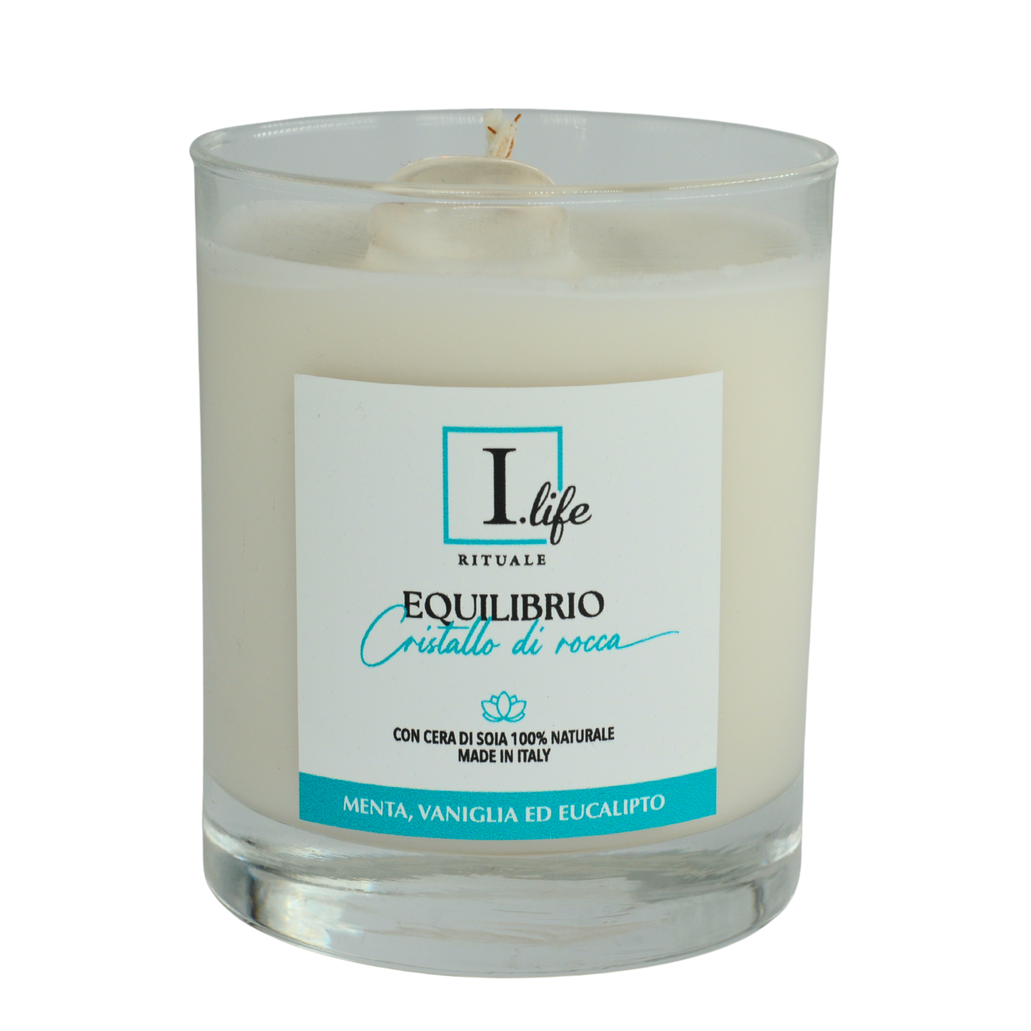 Equilibrio - Cristallo di Rocca (VASO 170GR)