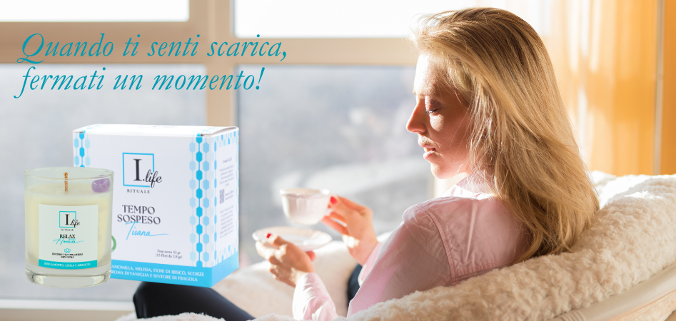 Quando ti senti scarica, fermati un momento!